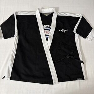 CMA Black Belt Club Kids Gi Century Size 2 (10-12) Color Black Championship Shir